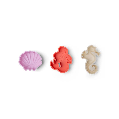Swim Essentials, Sandsæt 5 deler silikon – Shell Tastic