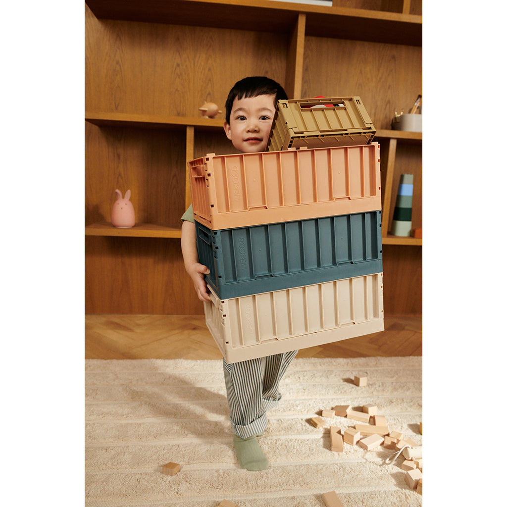 Liewood Weston sammenleggbar kasse L - Tuscany rose