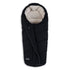 Voksi City kørepose, Black Cream, set forfra med skygge