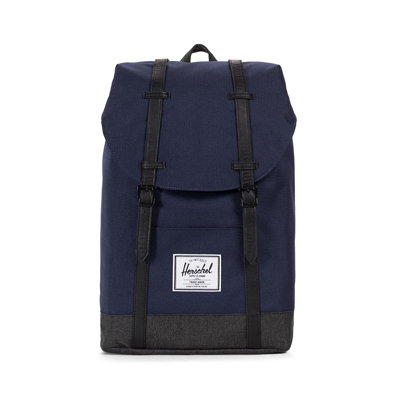 Herschel ryggsekk, Retreat - Peacoat black crosshatch