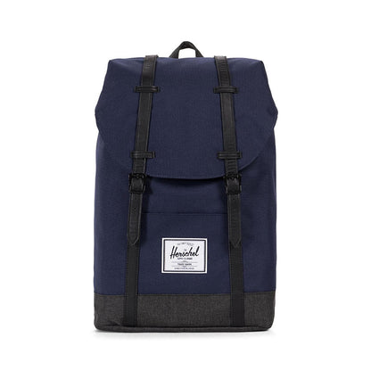 Herschel ryggsekk, Retreat - Peacoat black crosshatch