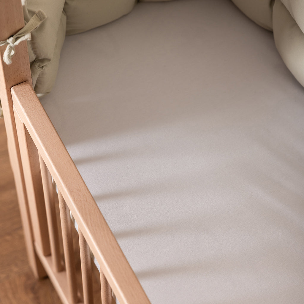 Sebra våtliggerlaken til crib 40 x 85 cm - White