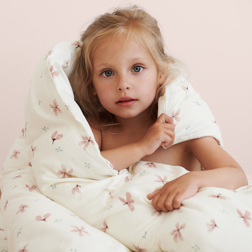 Cam Cam babysengetøy, Økologisk - Windflower Creme