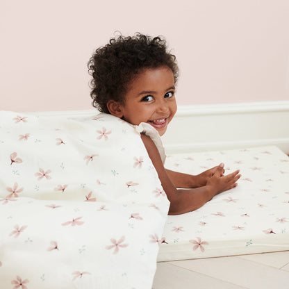 Cam Cam babysengetøy, Økologisk - Windflower Creme