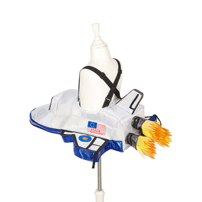 Souza kostyme, Ride-on romrakett - Str. 5-7 år