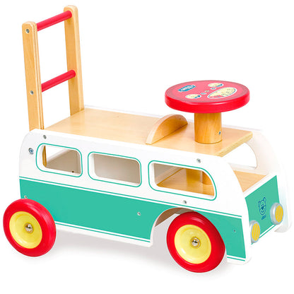 Vilac gåvogn i tre, 2-i-1 - retro buss