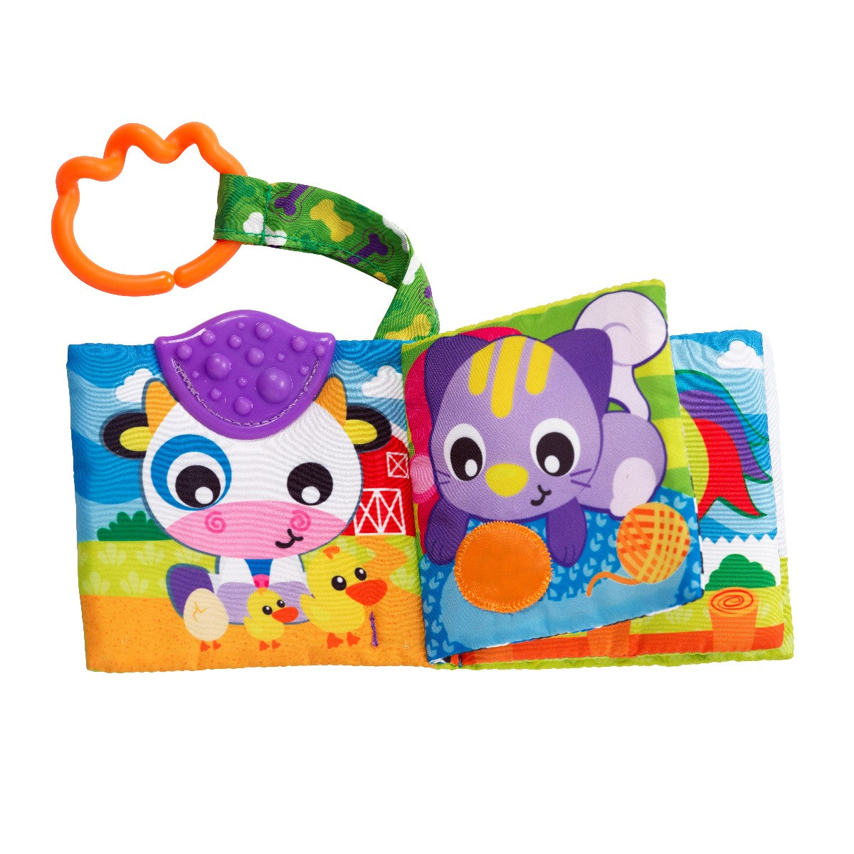 Playgro babyleketøy, Bondegård bitebok med oppheng