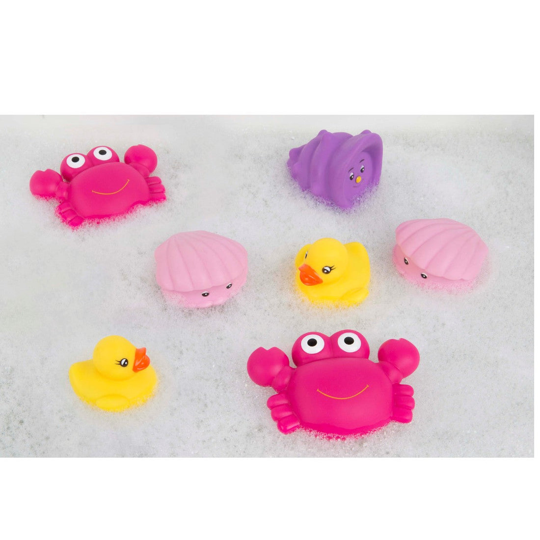 Playgro Badeleker, Floating Sea Friends pink - Forseglet