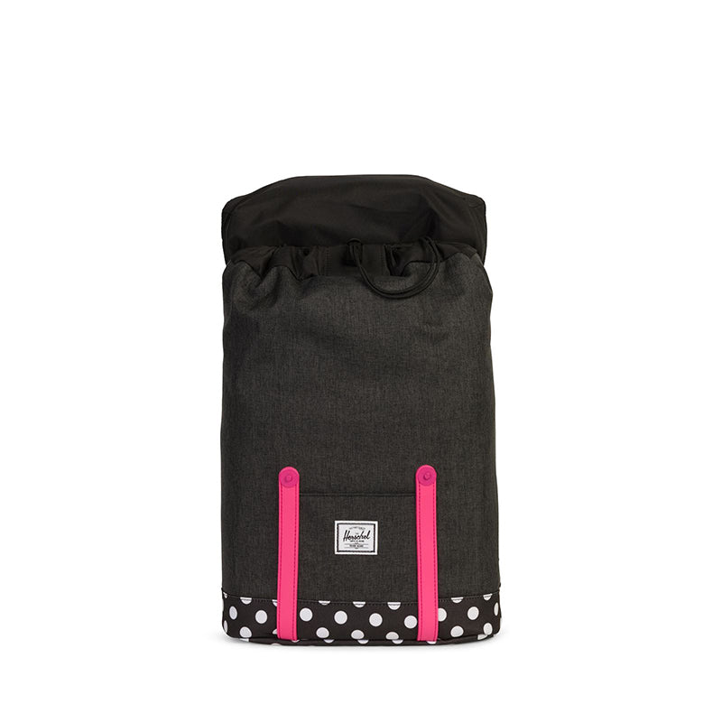 Herschel ryggsekk, Retreat Youth - Black crosshatch