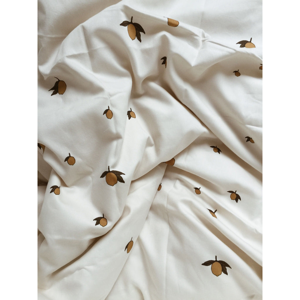 Konges Sløjd babysengetøy, økologisk GOTS - Lemon