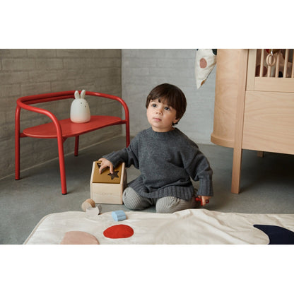 Liewood barnebenk, Alex - Natural/sandy mix