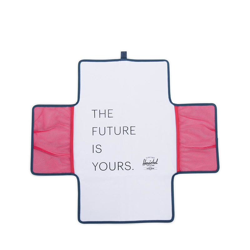 Herschel stelleveske m. stellematte, Strand Sprout - Navy