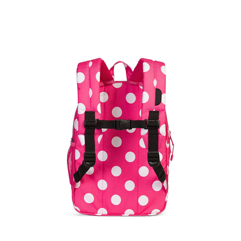 Herschel ryggsekk, Heritage Youth, medium - Polka dot fandango pink