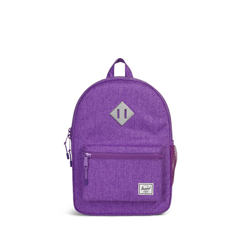 Herschel ryggsekk, Heritage Youth, medium - Deep lavender crosshatch