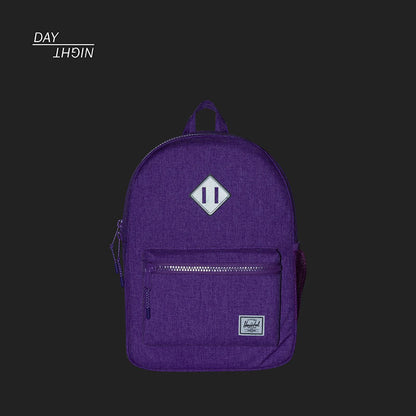 Herschel ryggsekk, Heritage Youth, medium - Deep lavender crosshatch