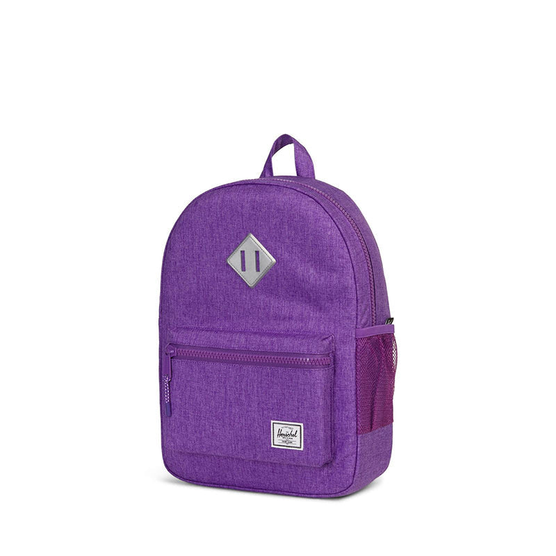 Herschel ryggsekk, Heritage Youth, medium - Deep lavender crosshatch