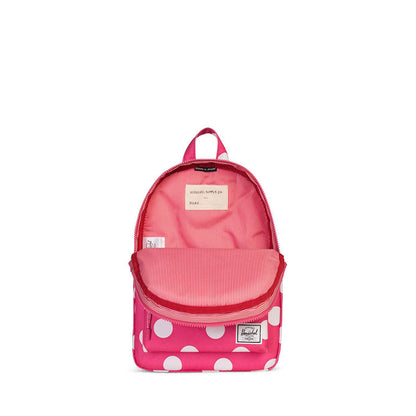 Herschel ryggsekk, Heritage Kids, liten - Polka dot fandago pink