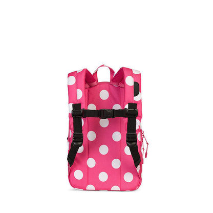 Herschel ryggsekk, Heritage Kids, liten - Polka dot fandago pink