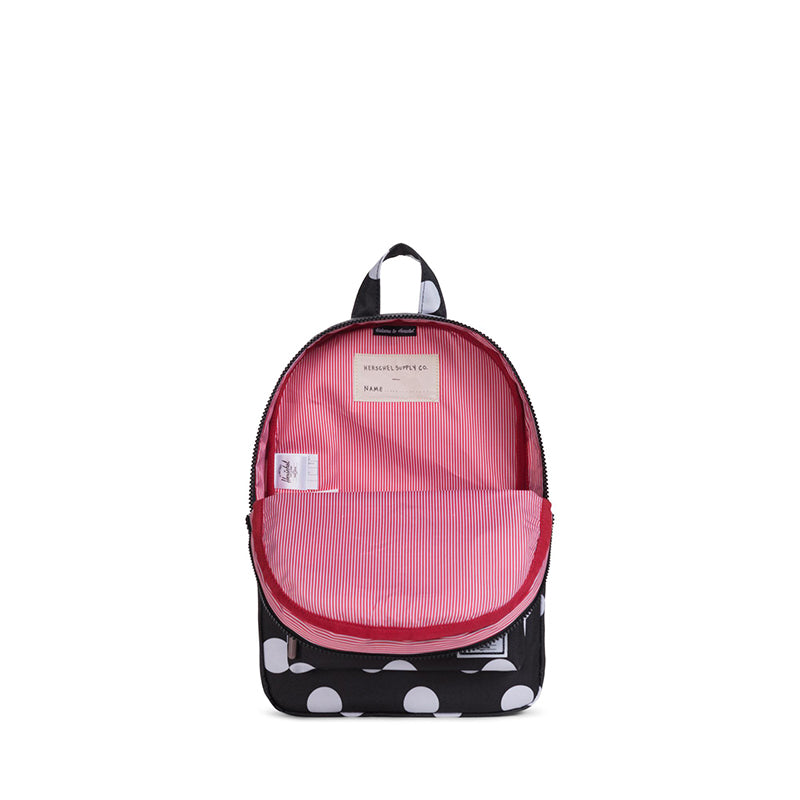 Herschel ryggsekk, Heritage Kids, liten - polka dot/ash rose