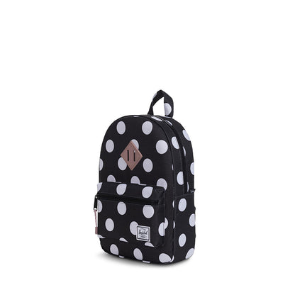 Herschel ryggsekk, Heritage Kids, liten - polka dot/ash rose