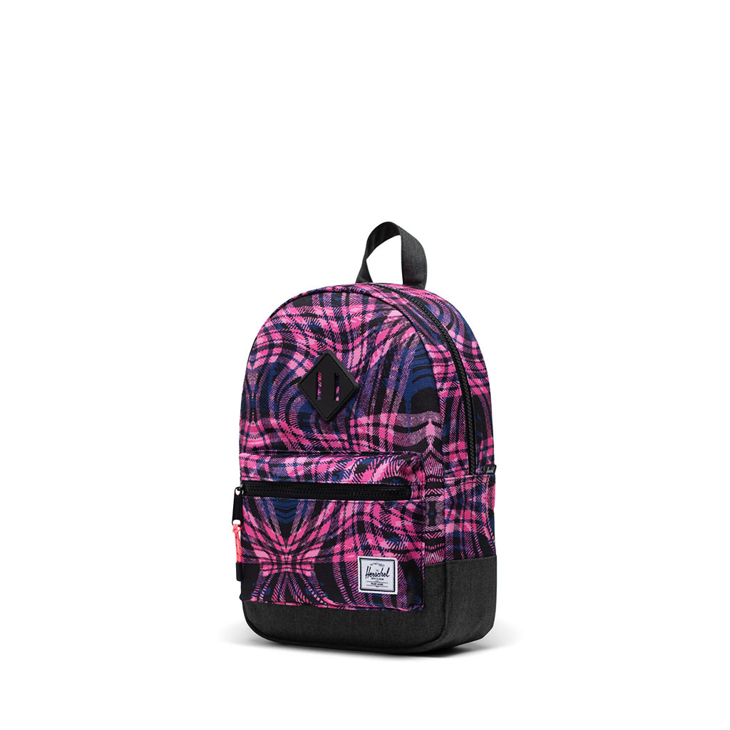 Herschel ryggsekk, Heritage Kids, liten - Warped Plaid