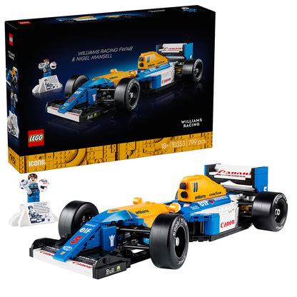 LEGO® Icons, Williams Racing FW14B og Nigel Mansell