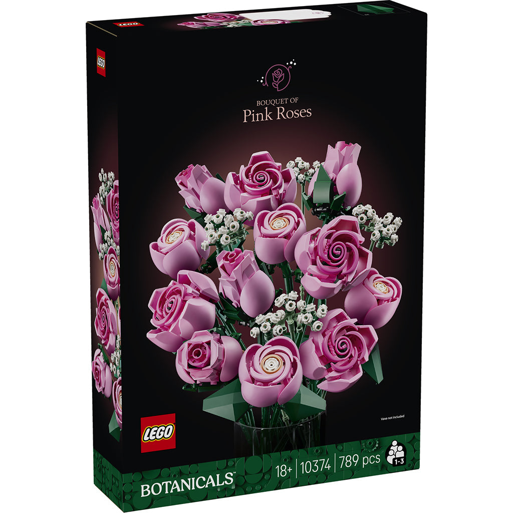 LEGO® Botanicals®, Bukett av rosa roser