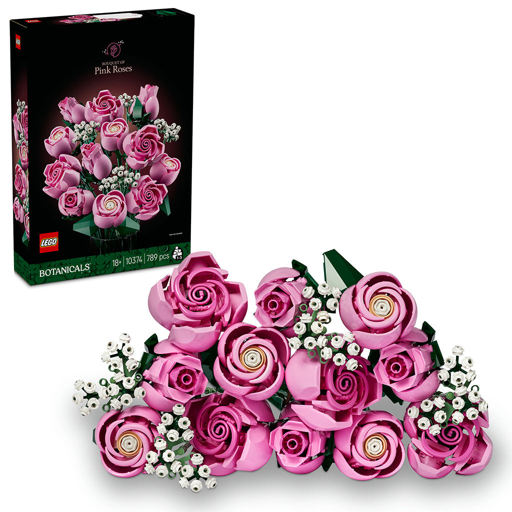 LEGO® Botanicals®, Bukett av rosa roser