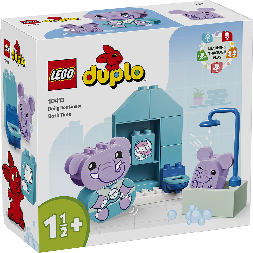 LEGO® DUPLO® Kreativ Lek, Hverdagsrutiner: Badetid
