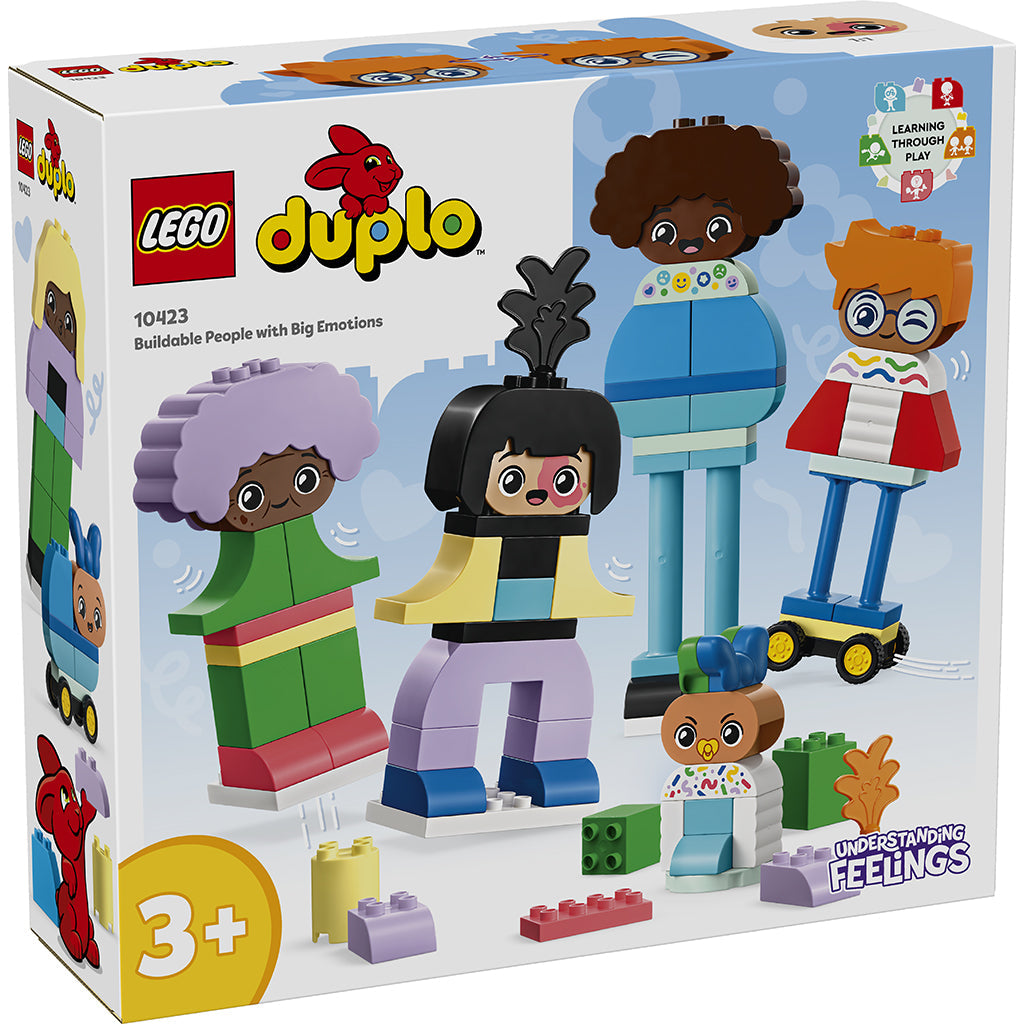 Æske med LEGO Duplo Town Byg selv-personer med store følelser