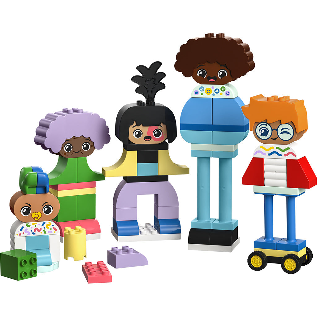 LEGO® Duplo Town, Bygg dine egne figurer med store følelser