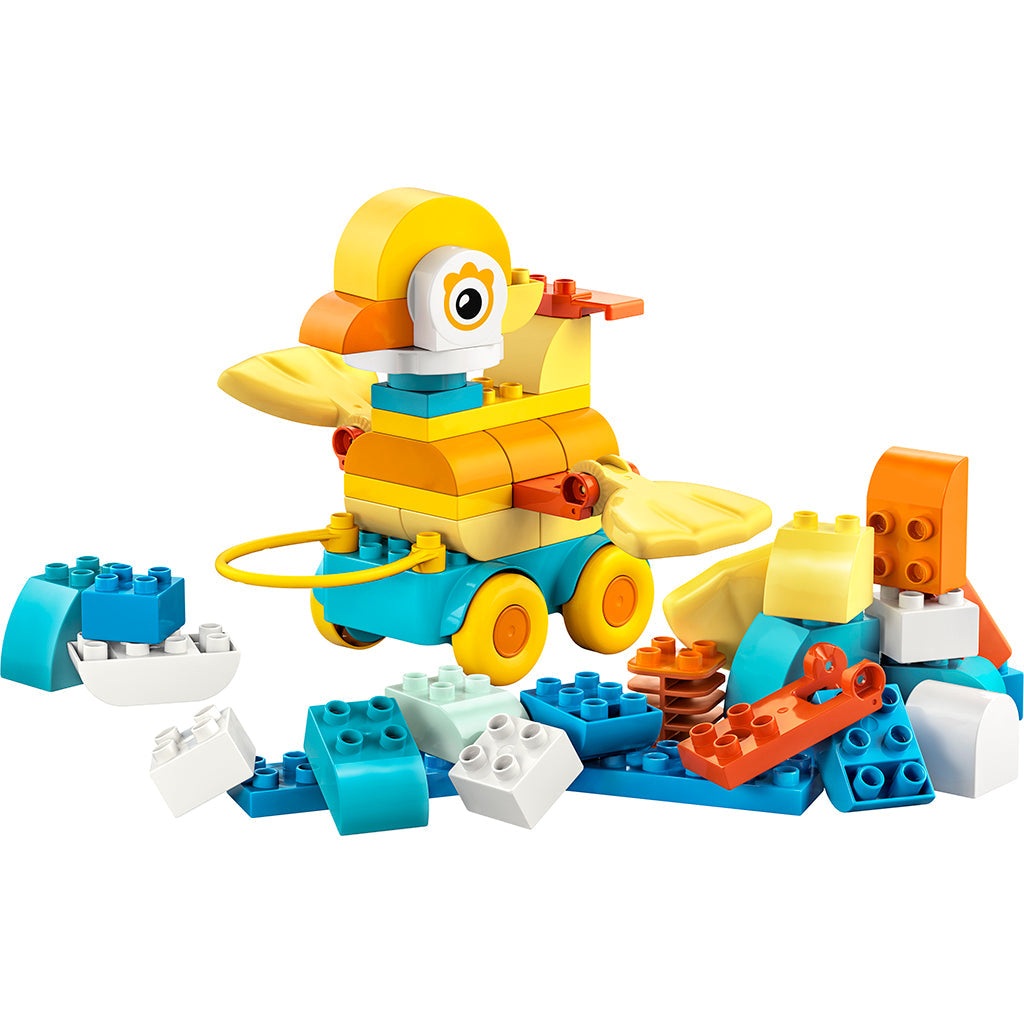 LEGO® DUPLO® Town, 3-i-1-dyr på hjul