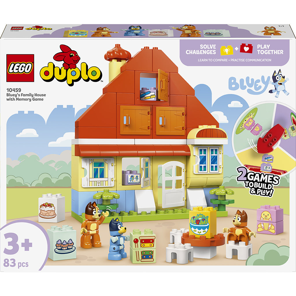 LEGO® DUPLO® Berry, Blueys familiehus med memory-spill