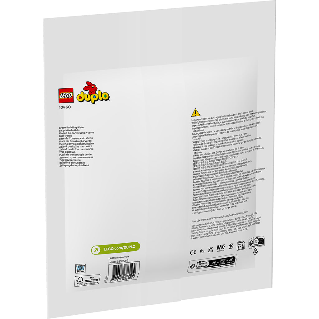 LEGO® DUPLO Classic, Grønn byggeplate