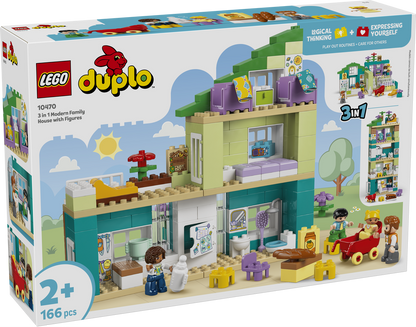 LEGO® DUPLO®, Moderne familiehus med figurer