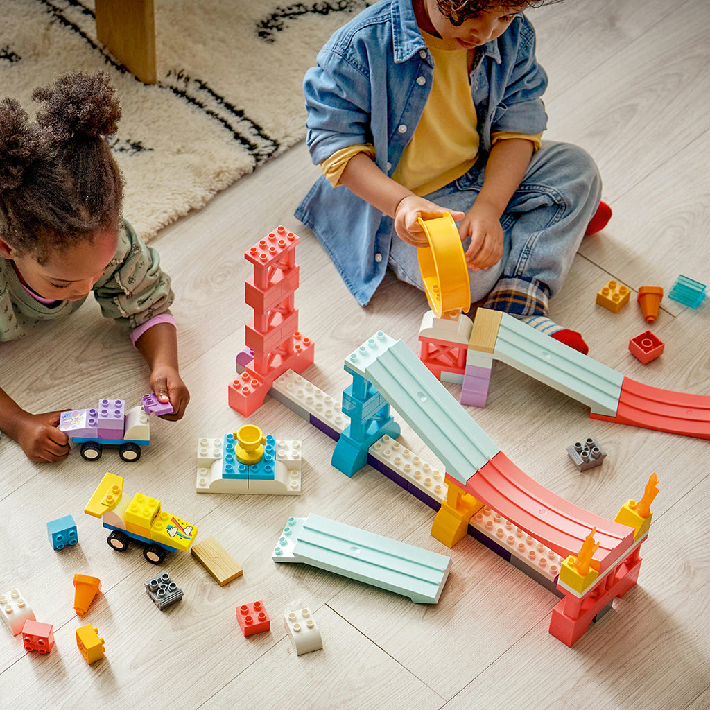 LEGO® DUPLO® 3-i-1 kreative ramper med køretøjer
