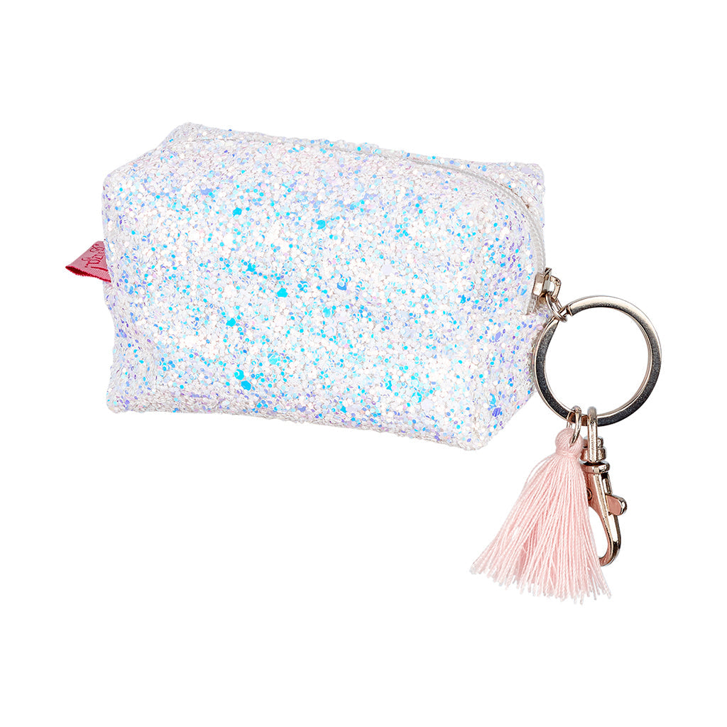 Souza Lyna lommebok, hvid glitter