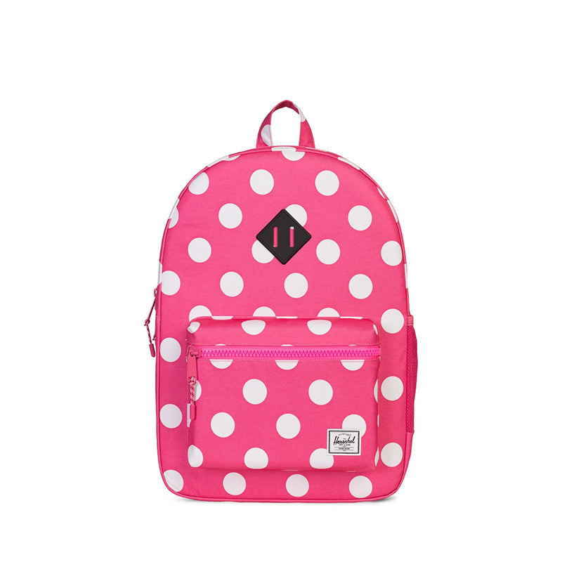 Herschel ryggsekk, Heritage Youth, XL - Polka dot fandango pink