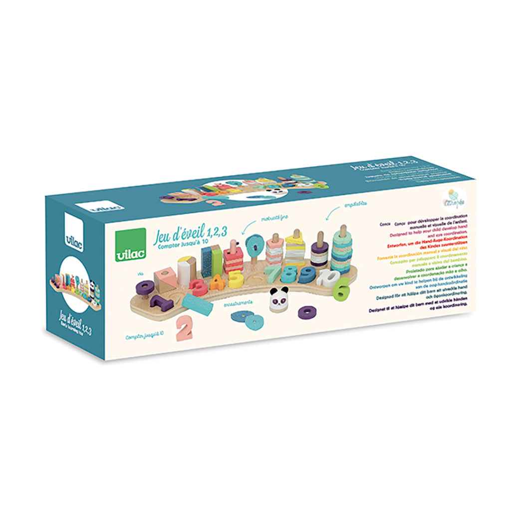 Vilac Lær tall og former