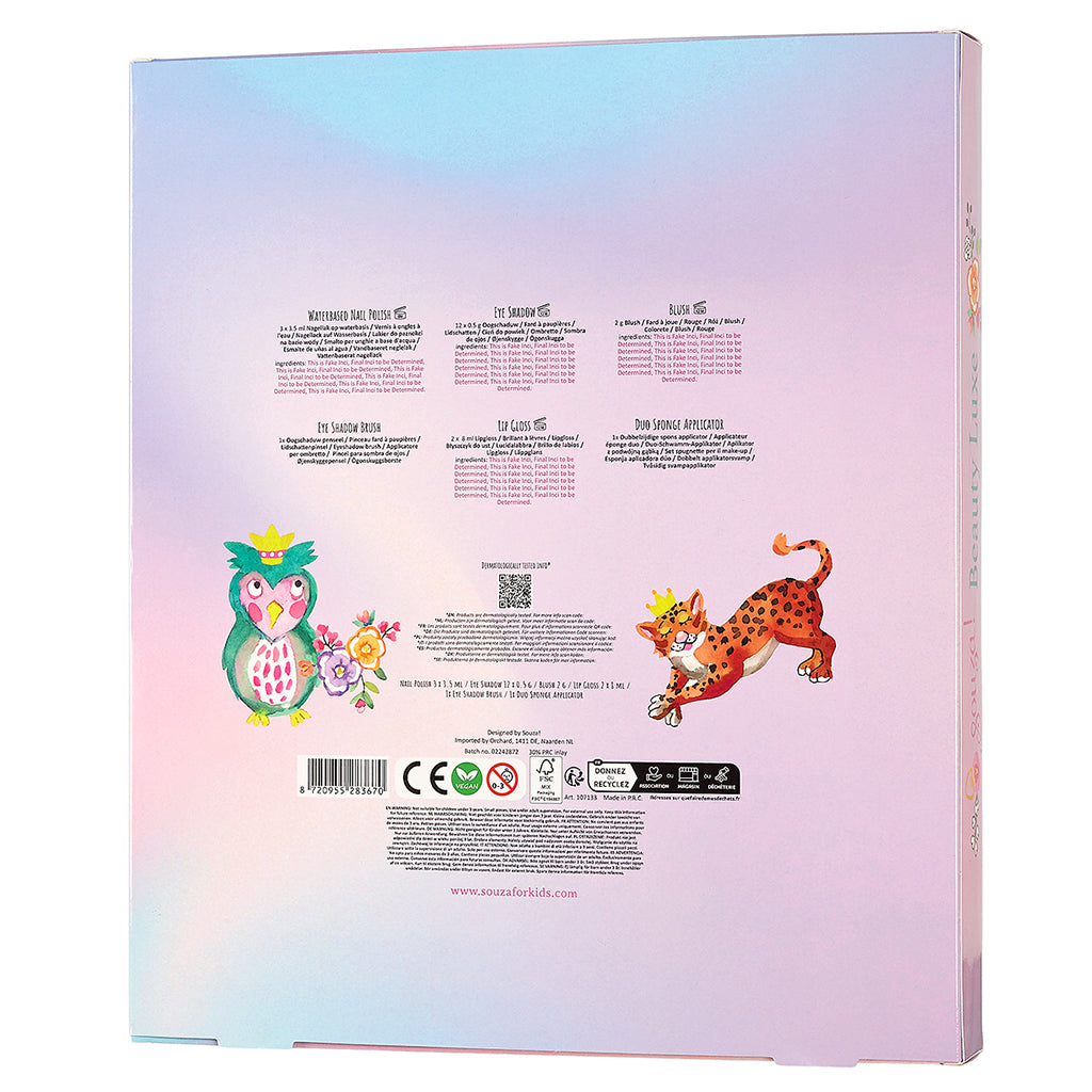 Souza sminkesett for barn, Beauty Luxe