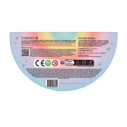 Souza sminke for barn, palett med øyenskygge - Enhjørning