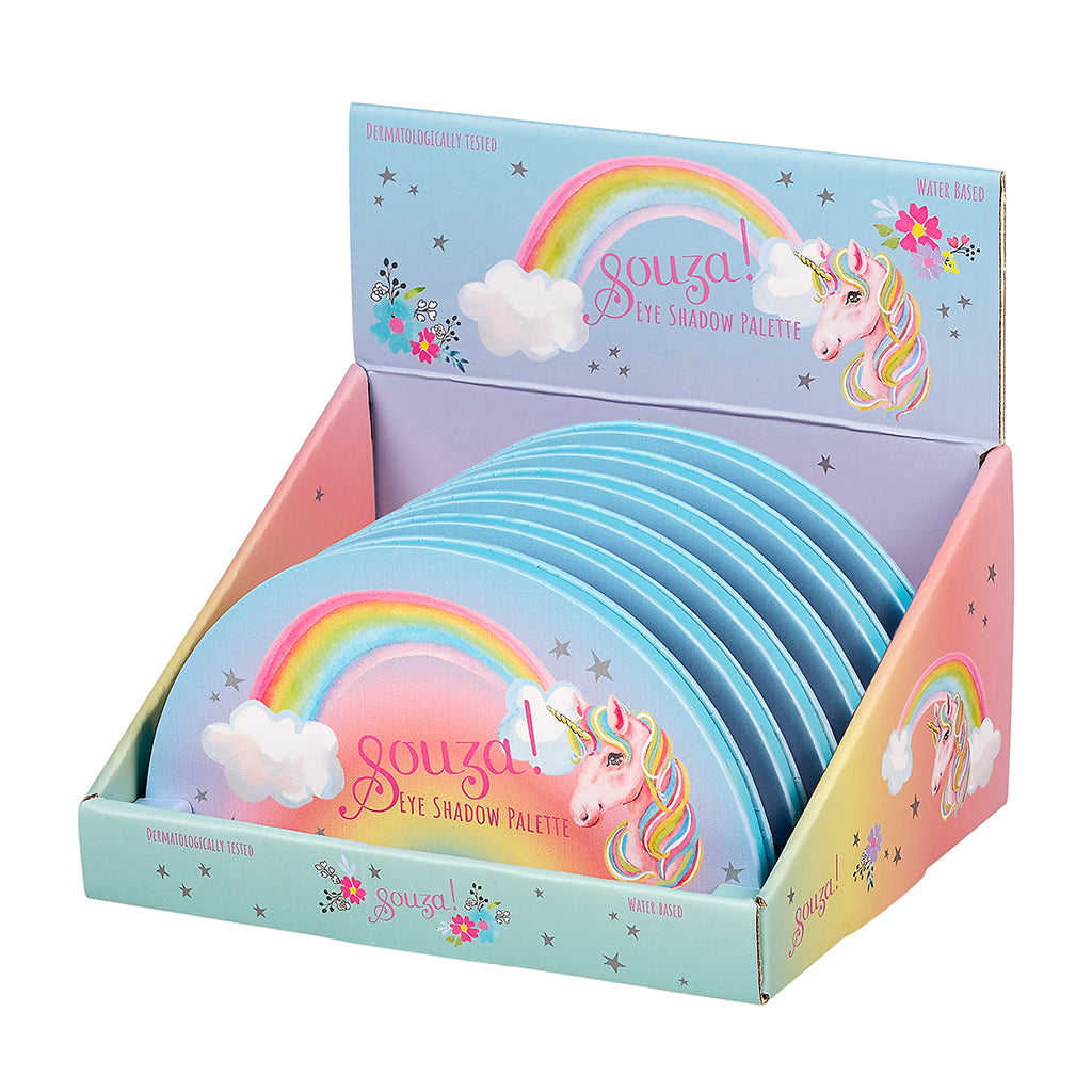 Souza sminke for barn, palett med øyenskygge - Enhjørning