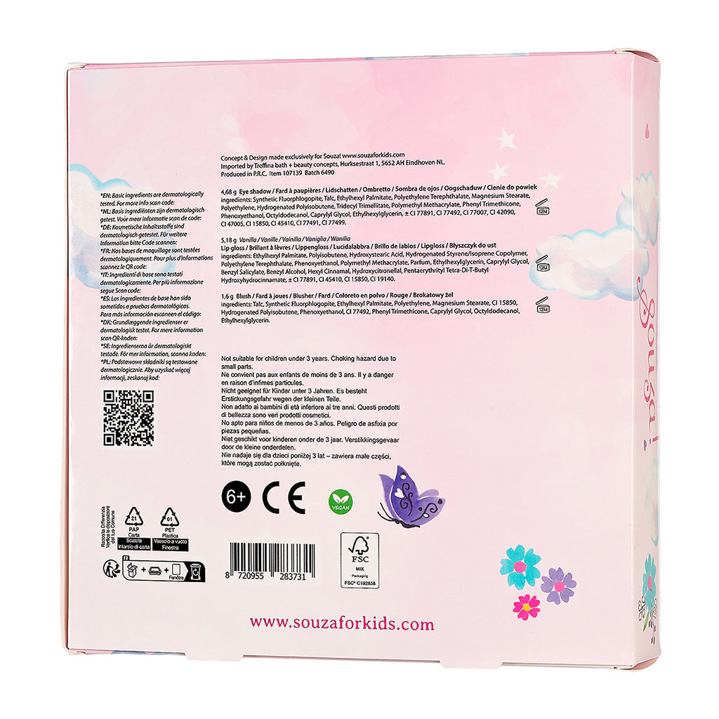 Souza sminke til barn, Beauty-palett