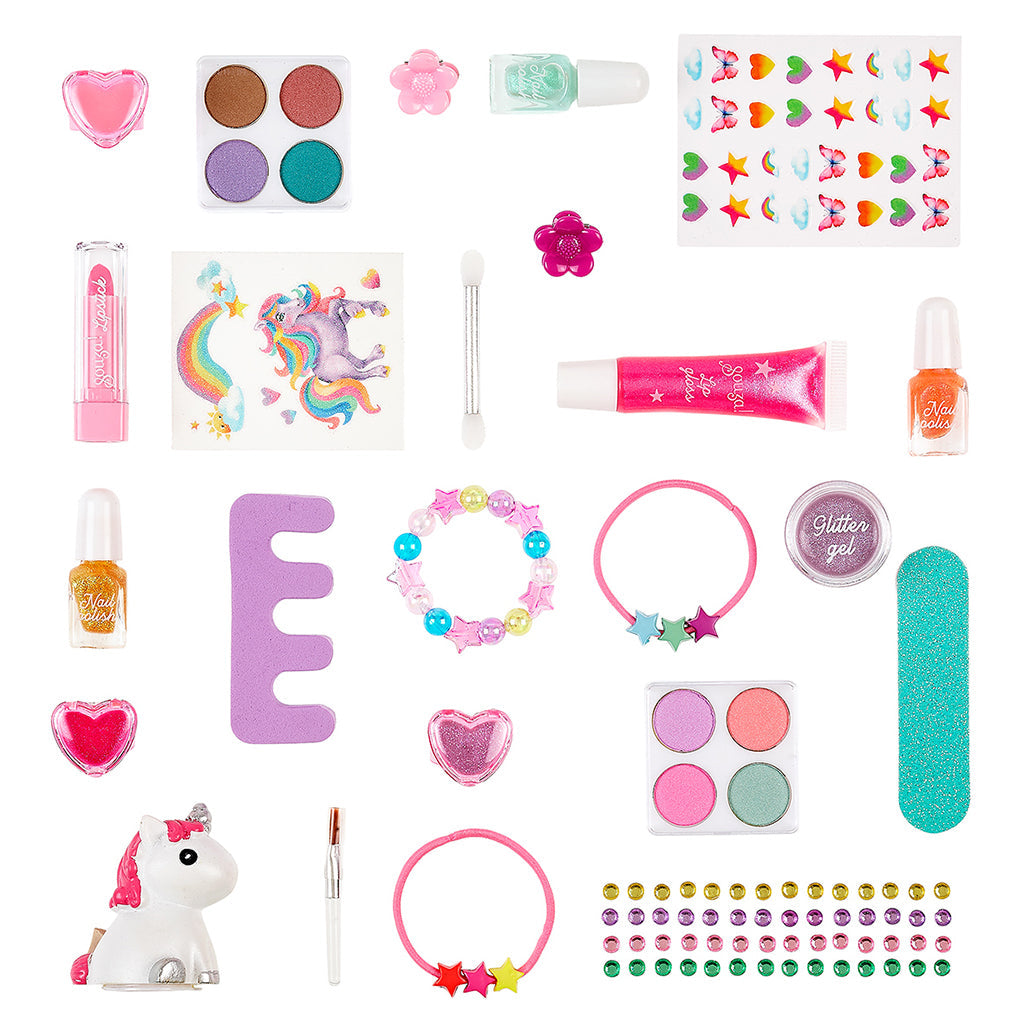 Souza Julekalender med barnesminke og tilbehør, Beauty Calender