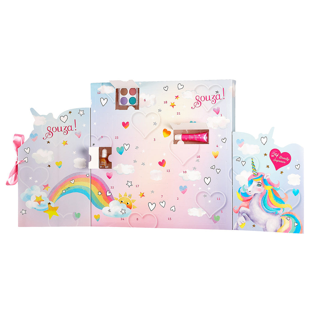 Souza Julekalender med barnesminke og tilbehør, Beauty Calender
