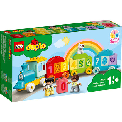 LEGO® DUPLO® Creative Play, Tog med tall – lær å tælle - for de minste