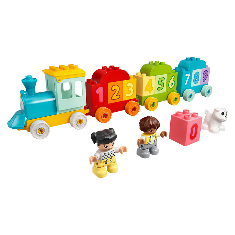 LEGO® DUPLO® Creative Play, Tog med tall – lær å tælle - for de minste