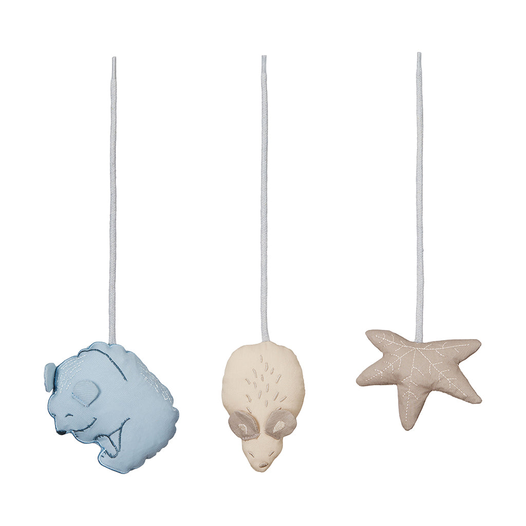 Cam Cam aktivitetsleketøy til oppheng, Forest friends - 3 stk.