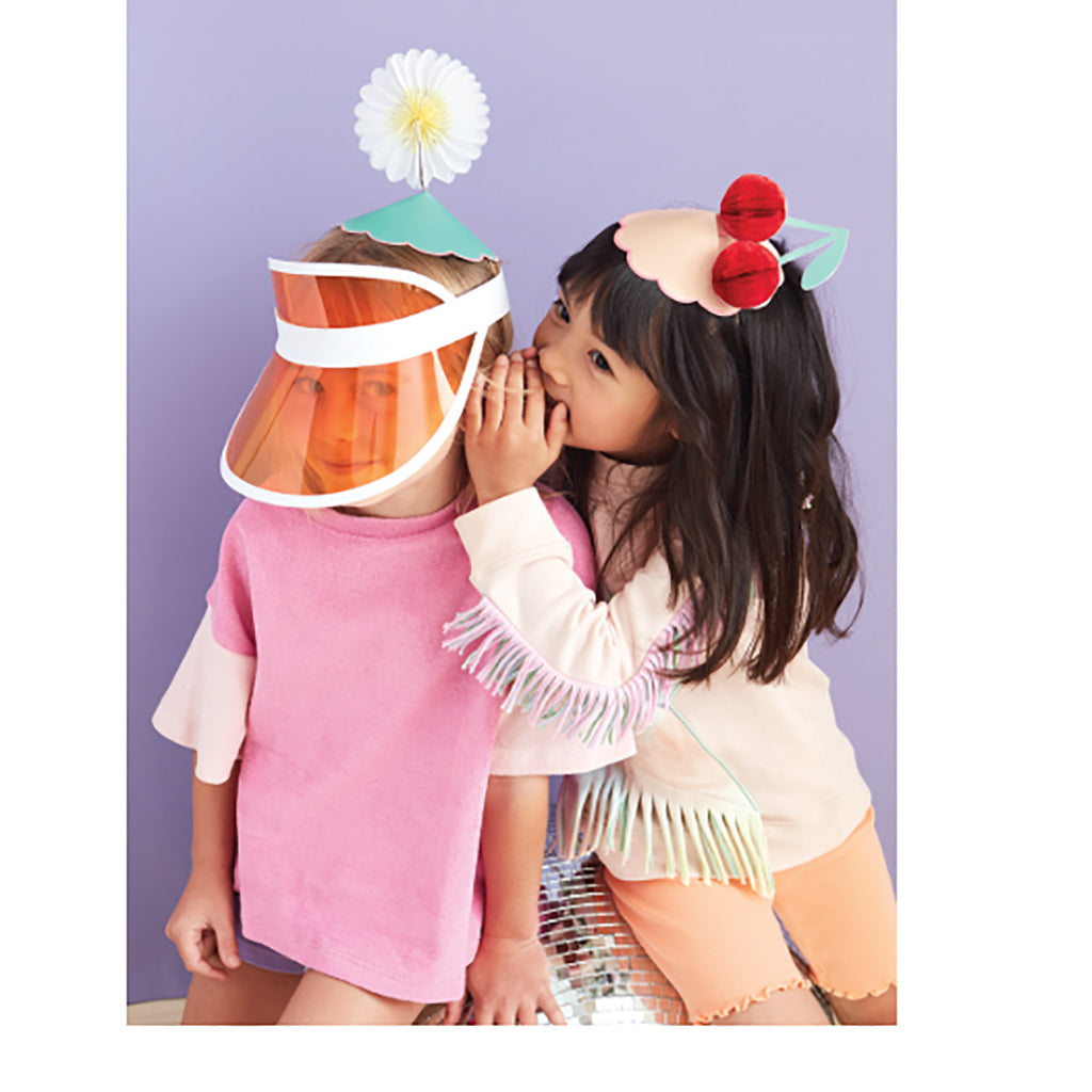 Meri Meri festhatter, Happy icons party hats - 6 stk.