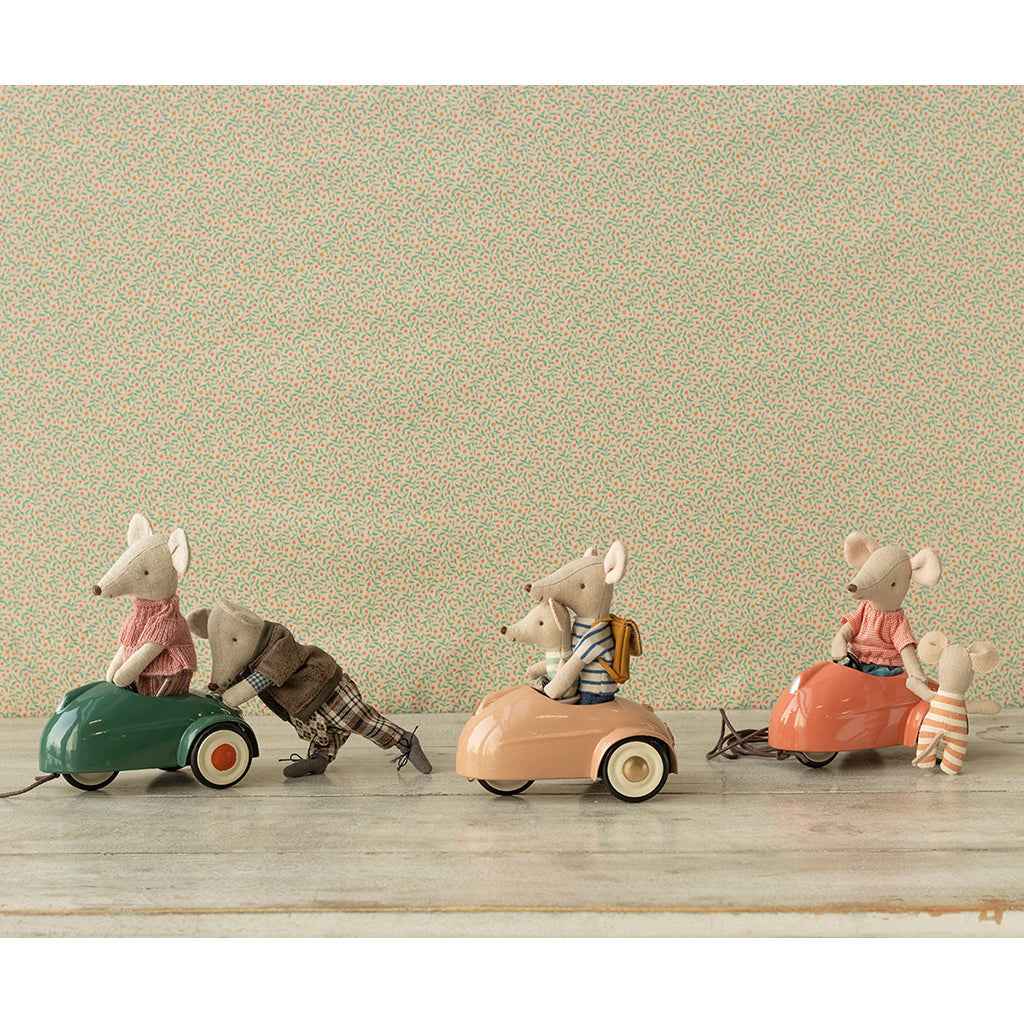 Maileg dukkemøbler til mus, bil - Lyseblå